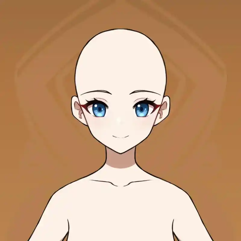 绘画模板 #原神oc #模板 #绘画  整了原神证件照模板 - 抖音