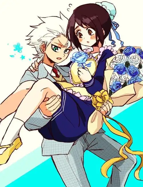 公主抱插画图片壁纸