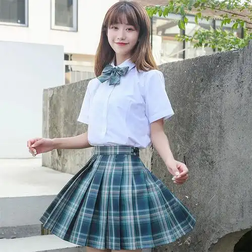 森林来信jk裙制服学生裙兔姬舍原创正版高腰短裙百褶裙半身裙女夏