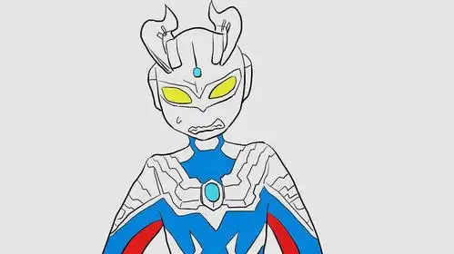 丁丁鸡爱玩具之早教视频奥特曼简笔画