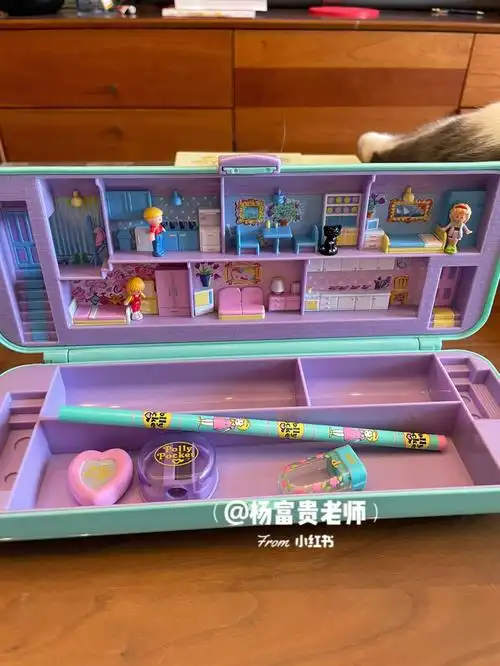 pollypocket铅笔盒hello1995年