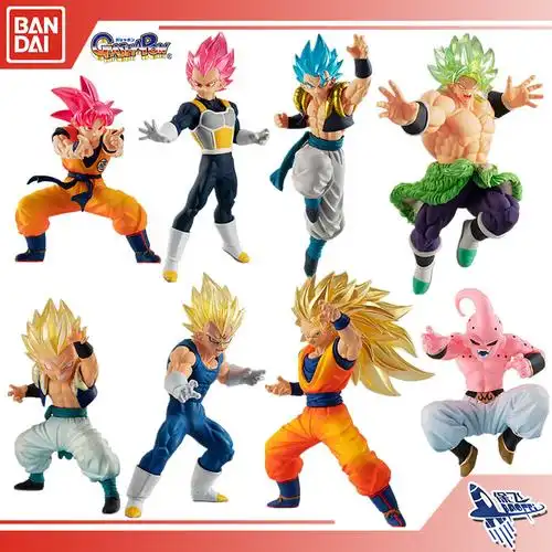 万代扭蛋 七龙珠hg10弹魔人贝吉塔 超三悟空布欧vs18弹悟吉塔摆件