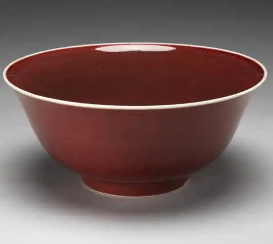 宝石红釉碗 文物图档编号:k1b000030n000000000pac 朝代:明 类别:瓷器