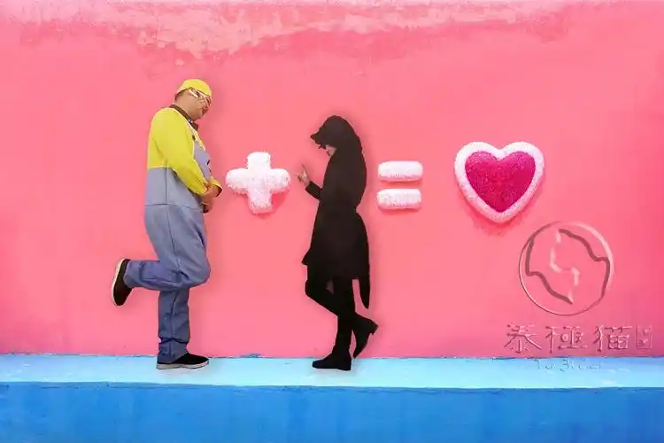 泰极猫墙绘重磅打造大型网红墙打卡圣地(一)