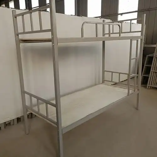 学校上下床铁 双层铁架床 公寓铁艺上下床可定制铁艺床双人