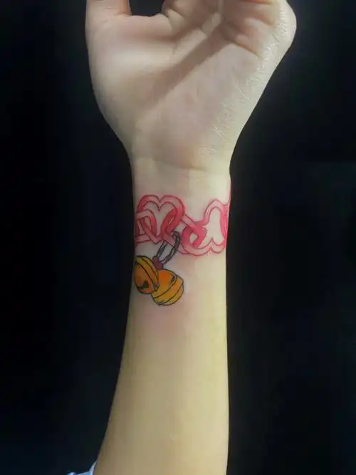 oldschool臂环纹身爱心手环