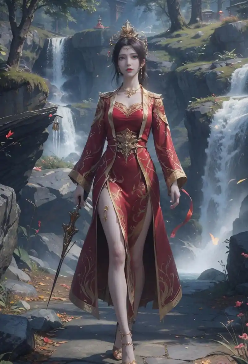 斗破苍穹:云韵婚服 #斗破苍穹动画# #云韵# #ai美女