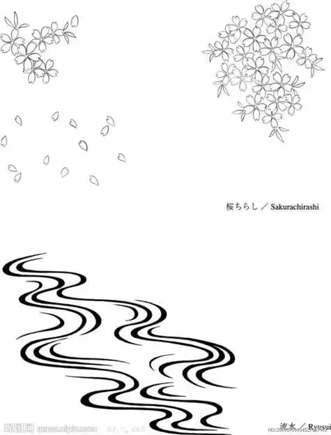 水流简笔画 水流简笔画图片大全_牛求艺网