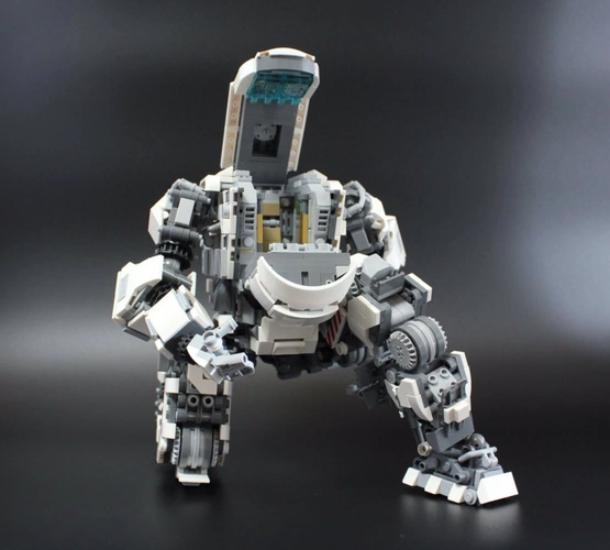 乐高载人机甲moc