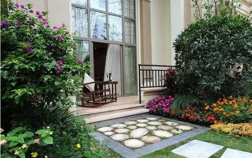 别墅中式功能区装修实景图片欣赏-联排叠拼别墅装修效果图-齐装网室内