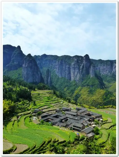 浙江仙居公盂村