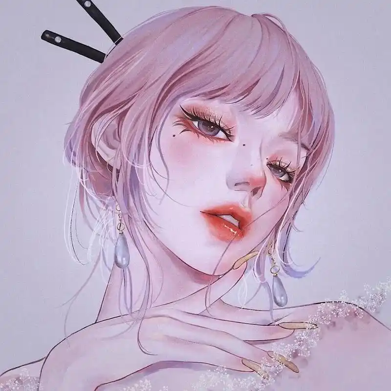 动漫头像|一期超冷艳的酷拽女头(2) 喜欢的就点个小爱心78吧 谢谢