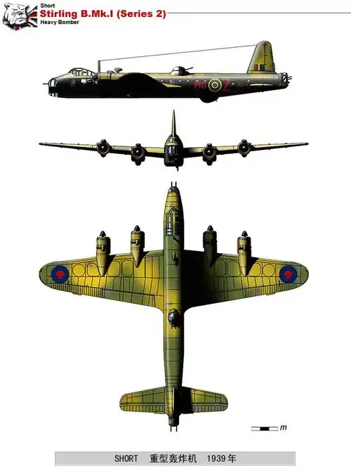 二战英国飞机彩鉴