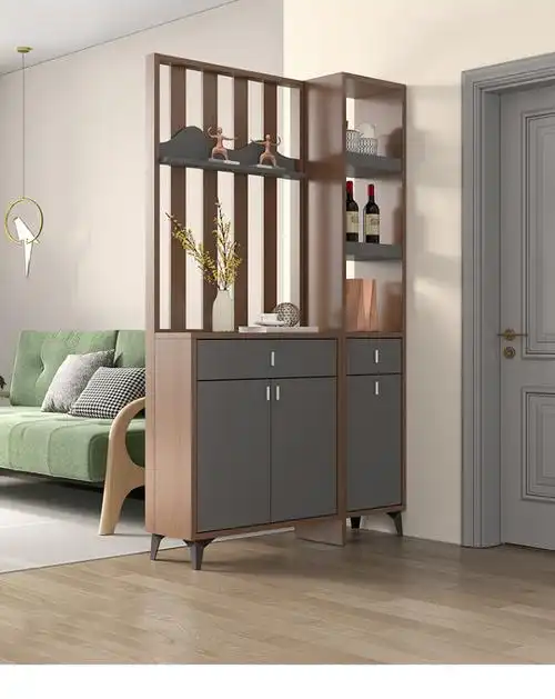 北欧进门柜隔断柜客厅简约门厅柜现代屏风柜间厅柜玄关柜鞋柜一体80