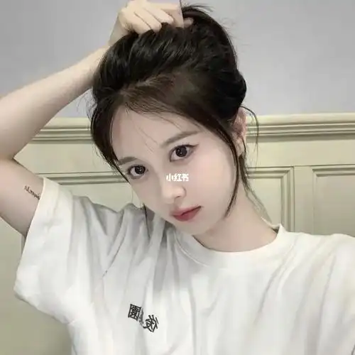 高额头高发际线扎发必备氛围感胎毛刘海