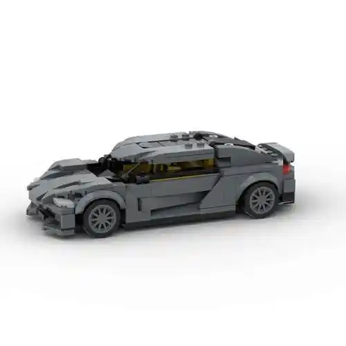 积木跨境科尼塞克赛车跑车moc兼容乐高儿童益智拼搭玩具d010085