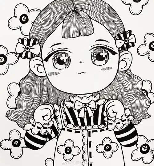 这6种又美又疯狂的创意线描,这些优秀作品老师直接给100分,超赞!