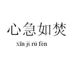 心急如焚 (成语)