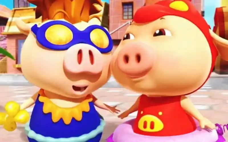 猪猪侠和超人强小时候的回忆!