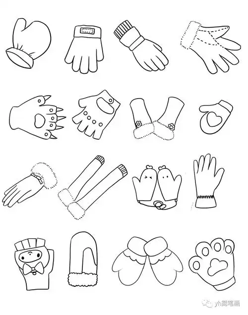 能温暖我,治愈你的简笔画,幼儿冬天最简单的简笔画有哪些?