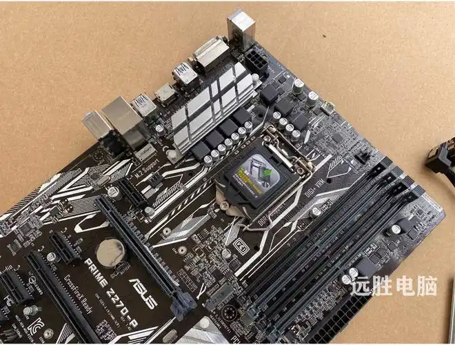 asus/华硕z270-p主板1151接口超频大板支持7700k6700gaming全新 紫色