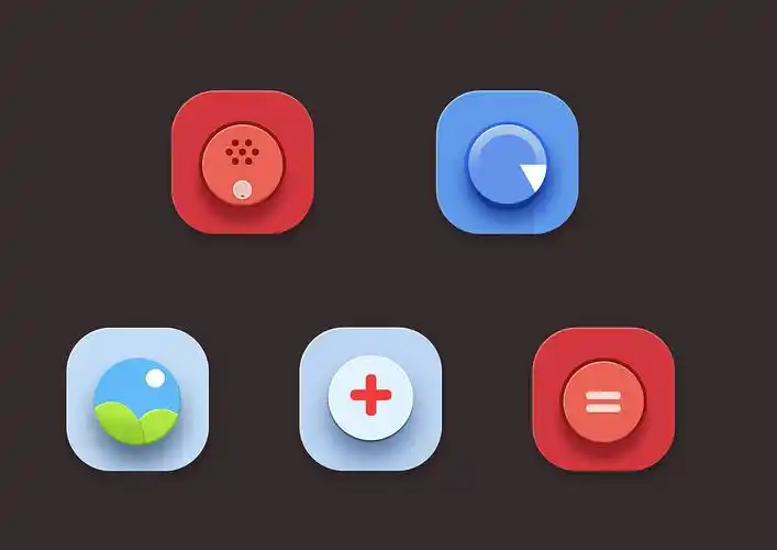 应用图标练习|ui|图标|叫我导演吧_原创作品-站酷(zcool)