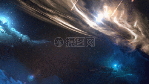 动态唯美星空流星视频背景元素gif高清图片流星星空背景高清图片星空