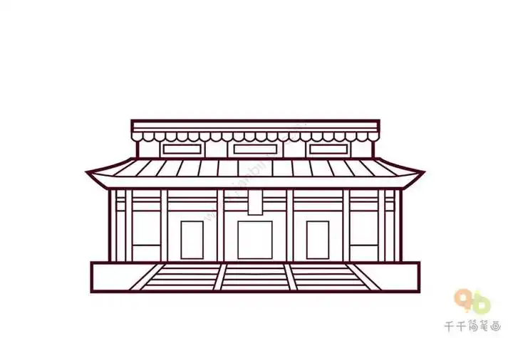 洛阳标志建筑物简笔画开封名胜古迹简笔画洛阳明堂的简笔画代表洛阳的