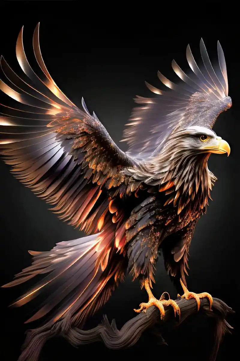 雄鹰展翅.雄鹰展翅 当你刷到雄鹰的时候,留下一句"大展宏图" - 抖音