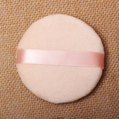 包邮大圆形干湿两用粉扑白色海绵影楼化妆师专用专业彩妆工具50个