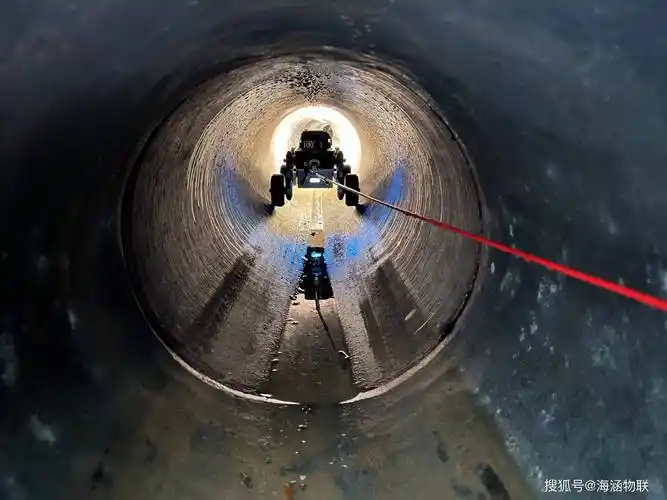 直径为200mm-2000mm的大口径管道的检测和拍照,如污水,雨水,石油,蒸汽