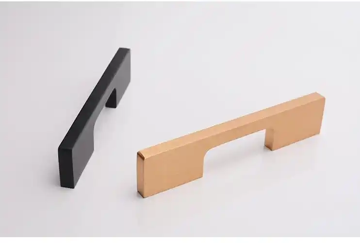简约拉手加长橱柜衣柜门把手铣型拉手铣槽拉手定制加工长拉手厂家