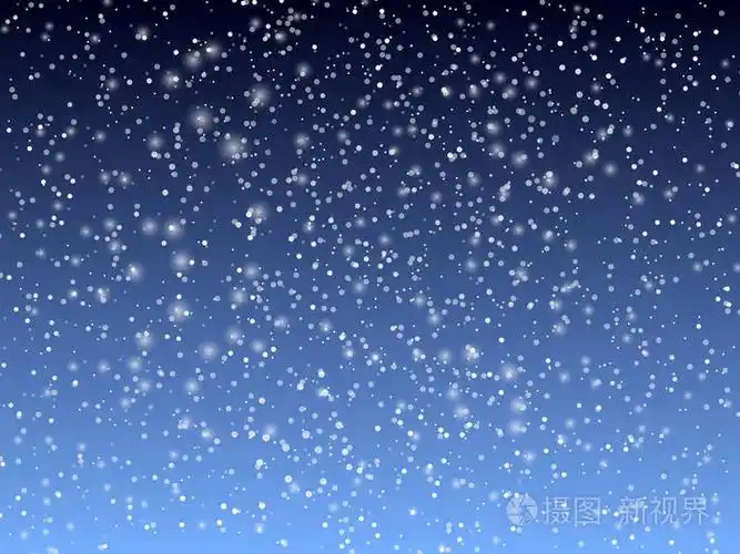 有降雪的假日景观. 矢量图. 冬天下雪的天空. 每股收益10.