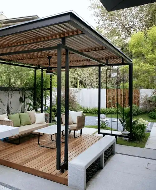 亭子_材料_四方