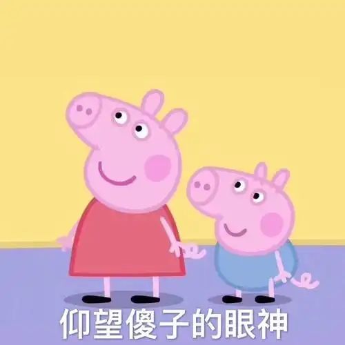 仰望傻子的眼神表情包素材搞笑图片表情