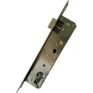 全不锈钢单点铝合金平开门锁体断桥铝门锁盒锁芯通用85*25/30/35