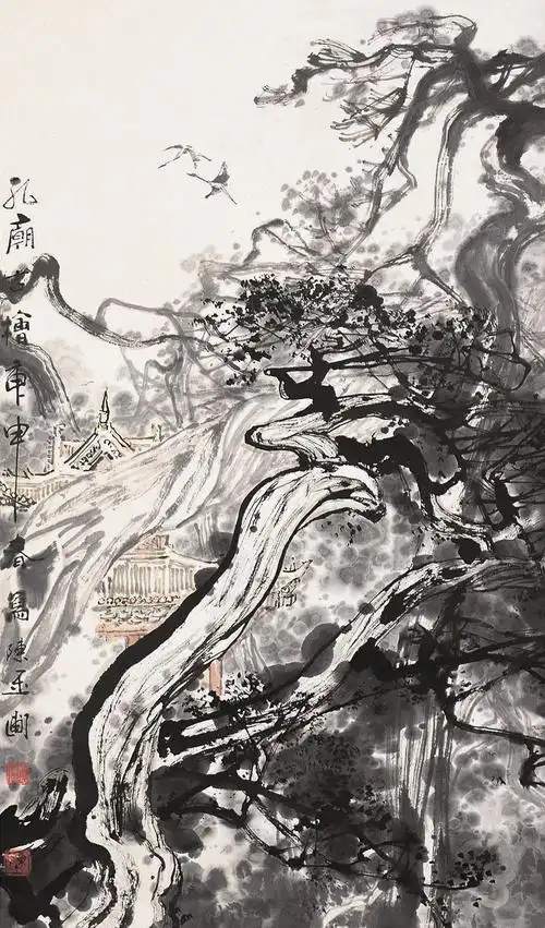 【转载】陈玉圃山水作品欣赏