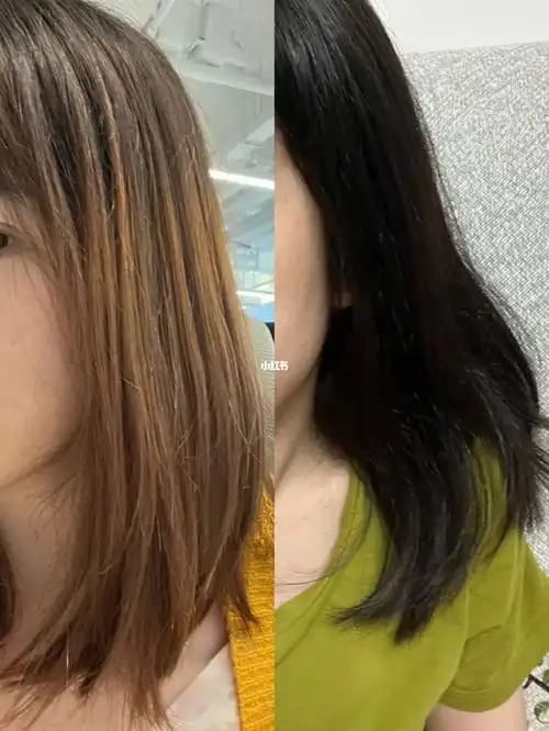 施华蔻黑茶色翻车真的就纯黑了