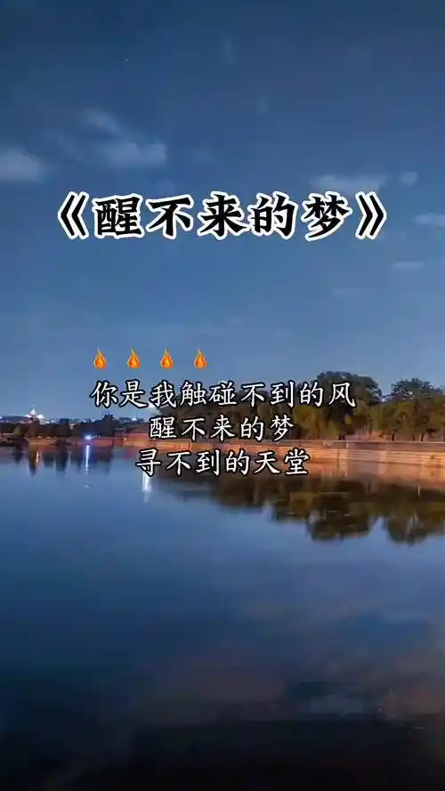 你是我触碰不到的风醒不来的梦寻不到的天堂医不好的痛点不着的香
