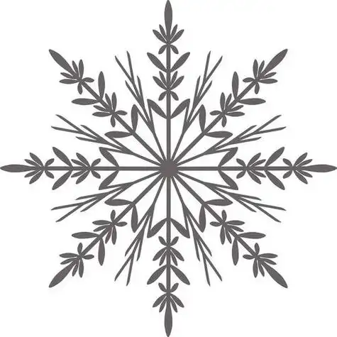 教你剪出漂亮的雪花雪花简笔画雪花图案小学生真的很可爱雪花简笔画