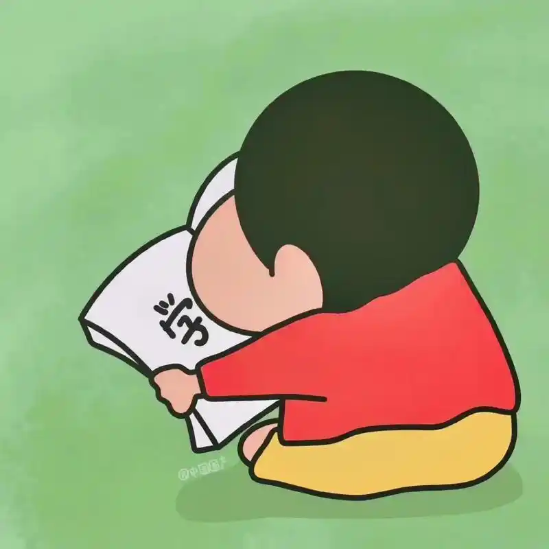 壁纸#卡通头像#蜡笔小新 - 抖音