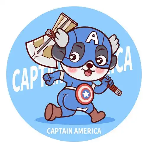 复仇者联盟4创意q版小头像