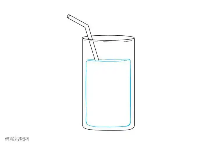 怎样画柠檬水-图3怎样画柠檬水-图2怎样画柠檬水-图1简笔画作品完成图
