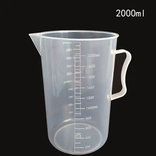2000ml毫升量杯 刻度塑料液体分装杯 2l塑料量杯