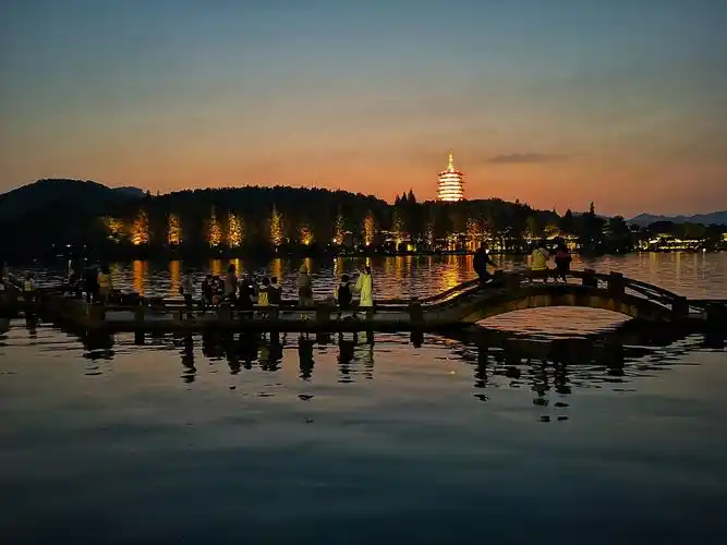 西湖十景之一雷峰夕照