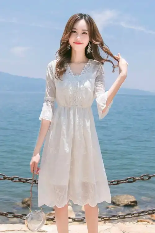 沙沙连衣裙_价格_品牌_图片_怎么样 蘑菇街