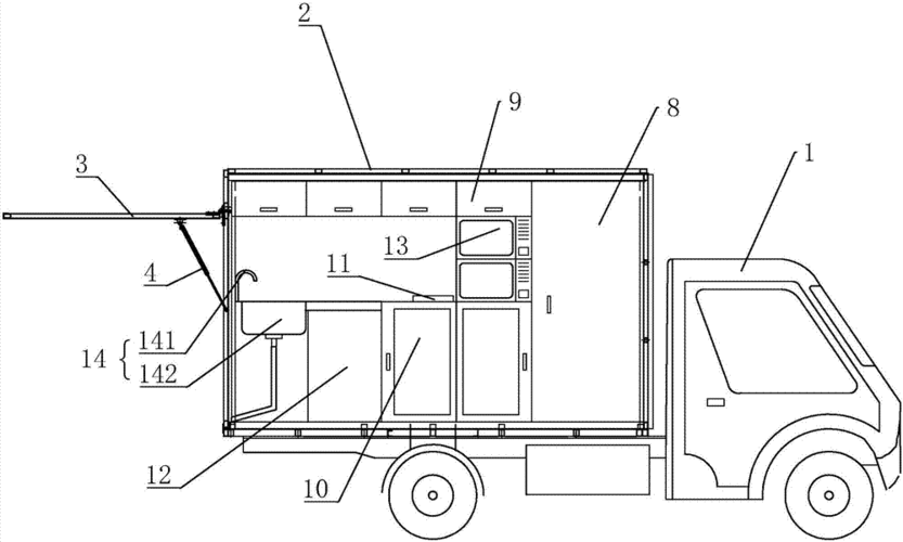 餐车的制作方法