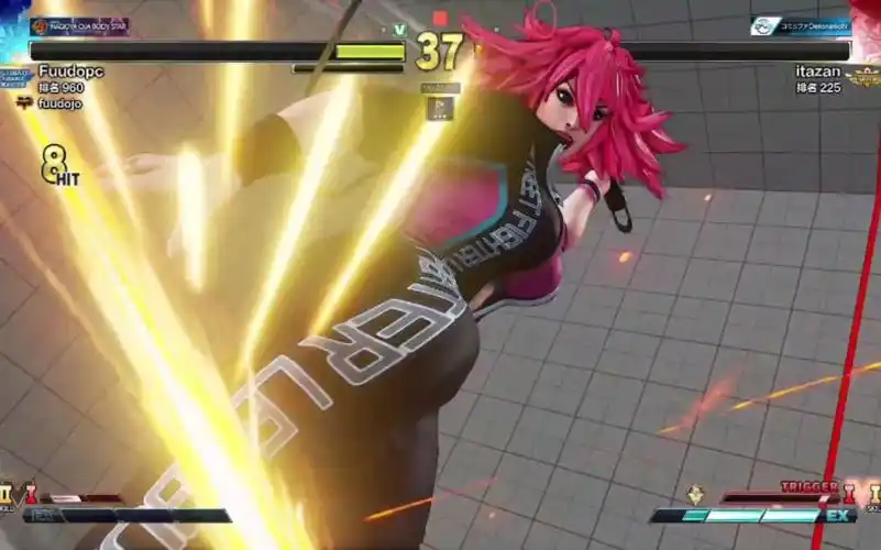 街霸5:毒药(福豆) vs 极(坂桥) 杀手之花7414毒药大战世界大总统