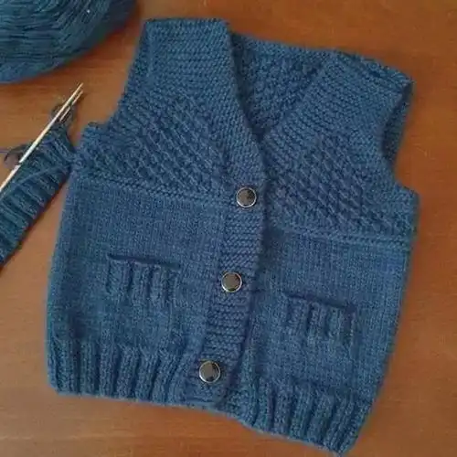 「我是编织控」|忽冷忽热,多款毛背心宝妈你必须给孩子来一件!