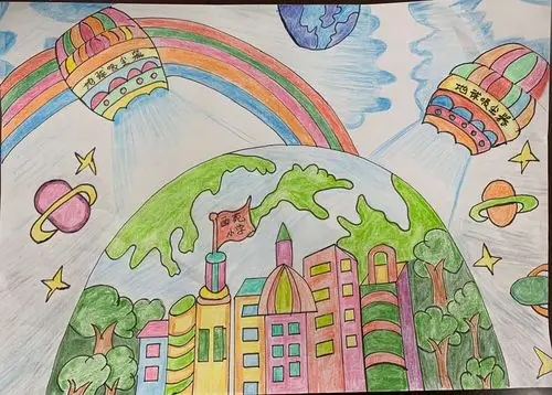 本次活动月的主题是"科技改变生活,创新驱动发展",学校在一年级开展了